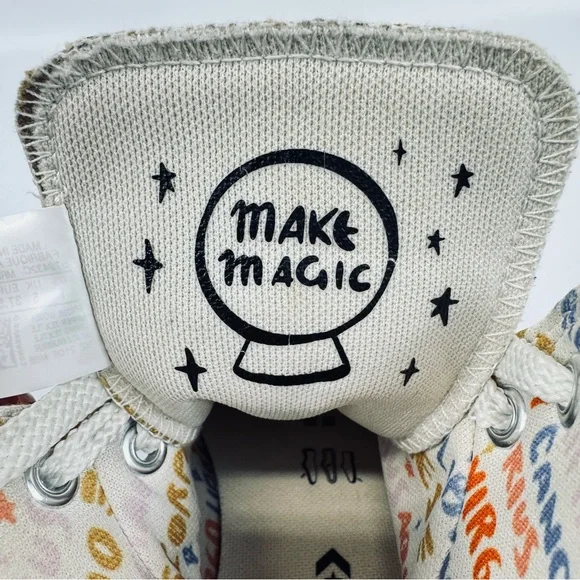 Converse Chuck Taylor All-Star Mystic World high-top animal print tan pink sz 7 - Picture 16 of 17